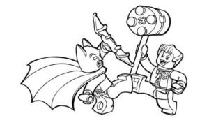 Disegno di LEGO Batman da stampare e colorare 5