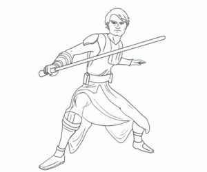 Disegno di Star Wars da stampare e colorare 65