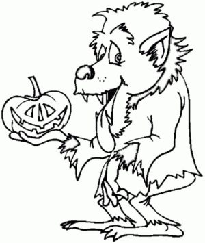 Disegno di zucca di Halloween da stampare e colorare 55