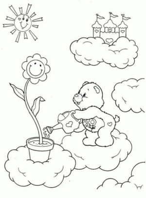 Disegno di giardiniere da stampare e colorare 59