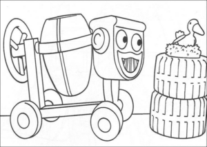 Disegno di Bob aggiustatutto da stampare e colorare 21