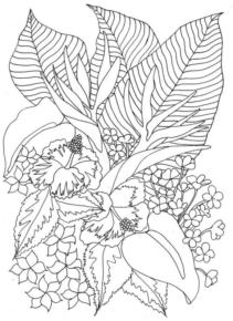Disegno di mandala da stampare e colorare 239