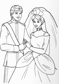 Disegno di Cenerentola da stampare e colorare 142