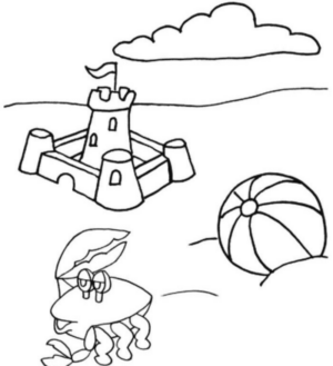 Disegno di mare da stampare e colorare 10