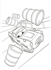 Disegno di Cars da stampare e colorare 129