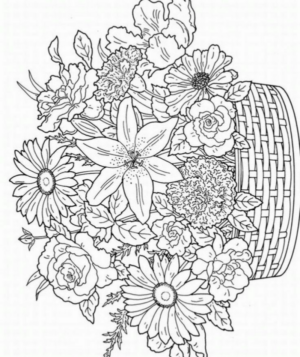 Disegno di mandala da stampare e colorare 1347