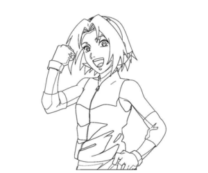 Disegno di Naruto da stampare e colorare 46