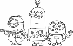Disegno di Cattivissimo me – Minions da stampare e colorare 97