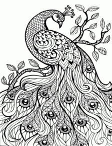 Disegno di mandala da stampare e colorare 152