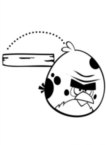 Disegno di Angry birds da stampare e colorare 67