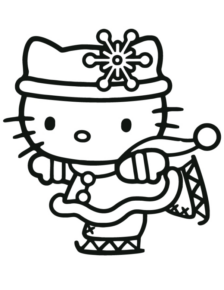 Disegno di Hello Kitty da stampare e colorare 50