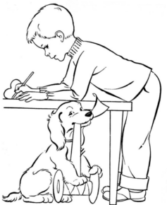 Disegno di bambino da stampare e colorare 57