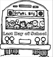 Disegni di Scuolabus da colorare