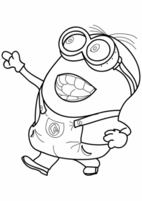 Disegno di Cattivissimo me – Minions da stampare e colorare 88