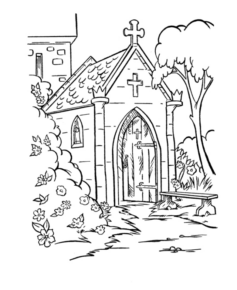 Disegno di Cristianesimo da stampare e colorare 284