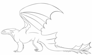 Disegno di Dragon Trainer da stampare e colorare 12 Disegno di Dragon Trainer da stampare e colorare 12
