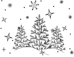 Disegno di albero di Natale da stampare e colorare 198 Disegno di albero di Natale da stampare e colorare 198