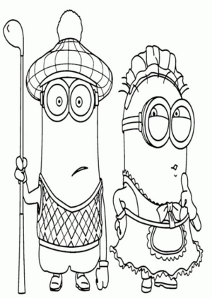 Disegno di Cattivissimo me – Minions da stampare e colorare 42