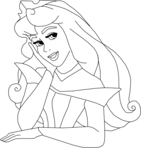Disegno di Barbie Principessa da stampare e colorare 12