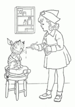 Disegni di Veterinari da colorare