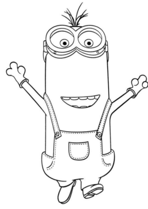 Disegno di Cattivissimo me – Minions da stampare e colorare 29
