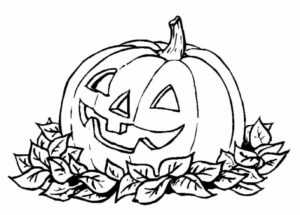 Disegno di zucca di Halloween da stampare e colorare 220 Disegno di zucca di Halloween da stampare e colorare 220