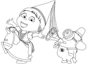 Disegno di Cattivissimo me – Minions da stampare e colorare 12
