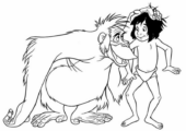 Disegni di Il Libro della Giungla da colorare