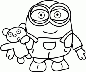 Disegno di Cattivissimo me – Minions da stampare e colorare 4
