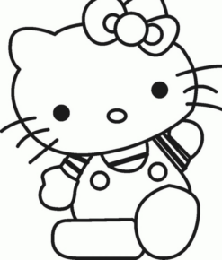 Disegno di Hello Kitty da stampare e colorare 65
