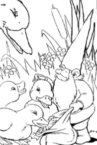 Disegno di gnomo e folletto da stampare e colorare 16 Disegno di gnomo e folletto da stampare e colorare 16