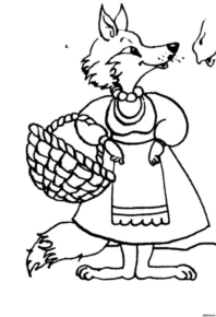 Disegno di volpe da stampare e colorare 29