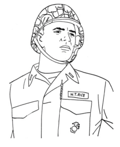 Disegno di soldato da stampare e colorare 27