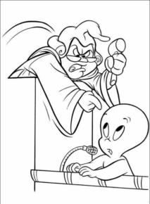 Disegno di Casper da stampare e colorare 29