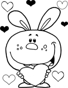 Disegno di San Valentino da stampare e colorare 50 Disegno di San Valentino da stampare e colorare 50