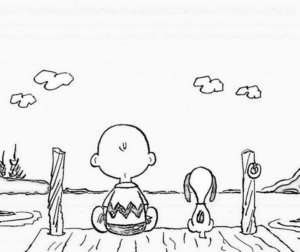 Disegno di Snoopy da stampare e colorare 65