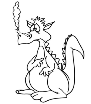 Disegno di Dragon Trainer da stampare e colorare 17