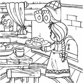 Disegno di dolce da stampare e colorare 97