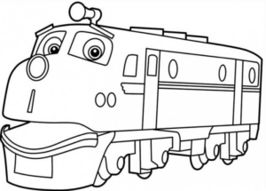 Disegno di treno da stampare e colorare 60