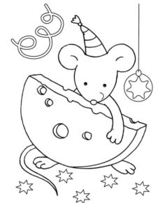 Disegno di topo da stampare e colorare 31
