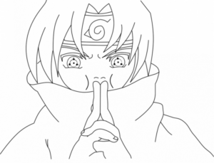Disegno di Naruto da stampare e colorare 17