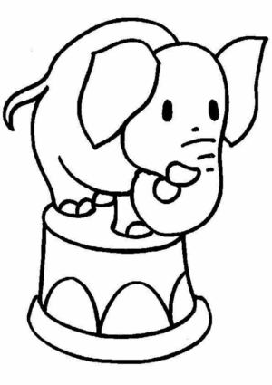 Disegno di circense da stampare e colorare 40