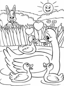 Disegno di uovo di Pasqua da stampare e colorare 262 Disegno di uovo di Pasqua da stampare e colorare 262