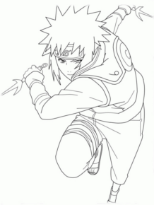 Disegno di Naruto da stampare e colorare 2