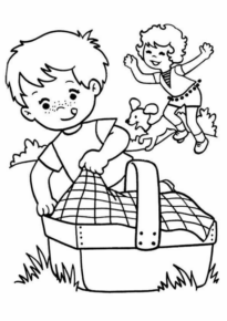 Disegno di primavera da stampare e colorare 6