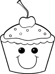 Disegno di dolce da stampare e colorare 34