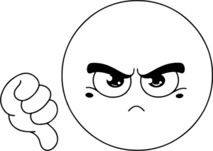 Disegno di emoji da stampare e colorare 15