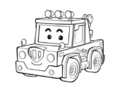 Disegni di Robocar da colorare