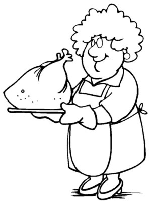 Disegno di carne da stampare e colorare 5