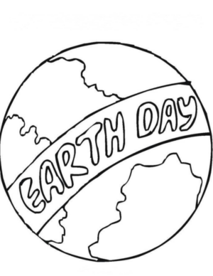 Disegno di terra da stampare e colorare 3